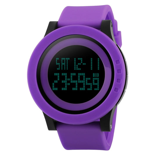 Reloj digital SKMEI 1142 multifuncional para hombre, deportivo, noctilucente, resistente al agua, de gel de sílice