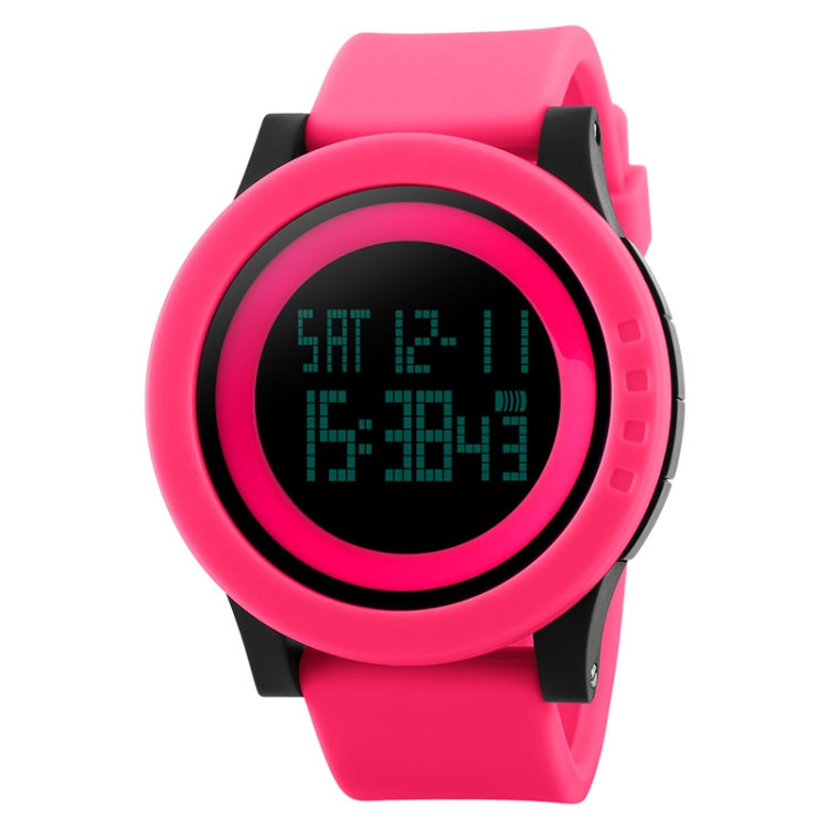 SKMEI 1142 Multifunctional Men Outdoor Sports Noctilucent Waterproof Silica Gel Digital Watch