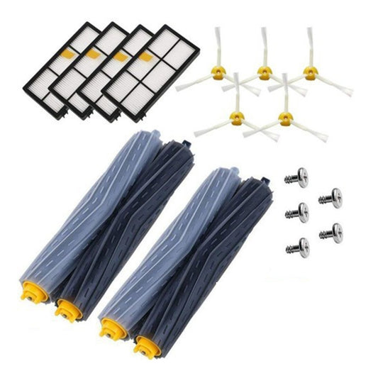 Accesorios para robots aspiradores Filtros HEPA para iRobot Roomba Serie 8/9 Kits de cepillos