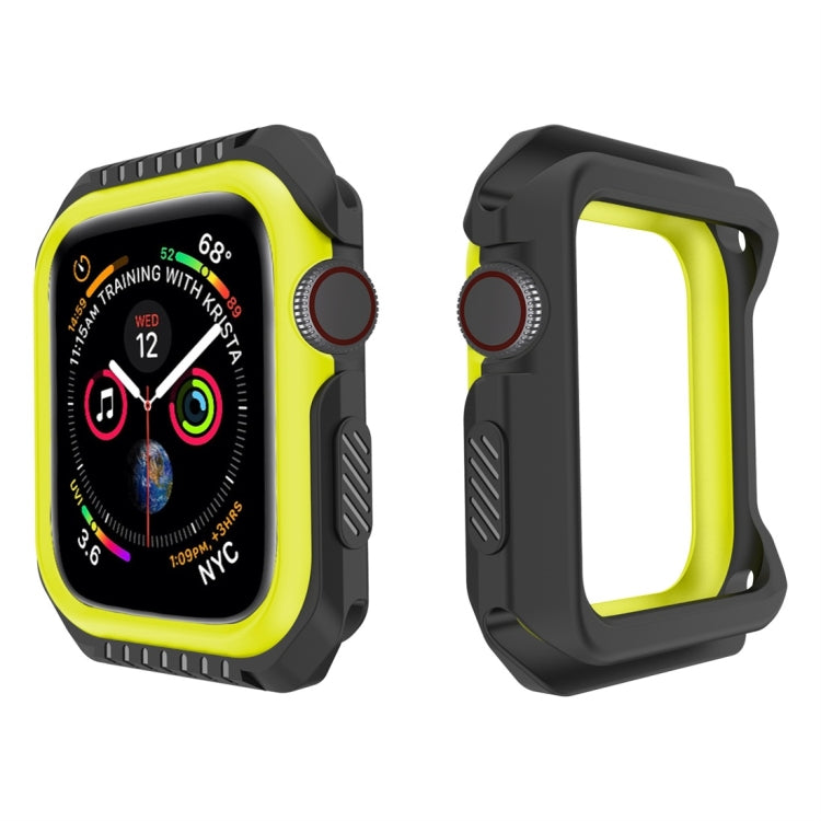 Coque de protection antichoc bicolore pour montre connectée Apple Watch Series 3 38 mm : 38 mm (noir), 38 mm (gris noir), 38 mm (rouge noir), 38 mm (blanc noir), 38 mm (jaune noir), 38 mm (bleu rose), 38 mm (rouge noir), 38 mm (blanc bleu)