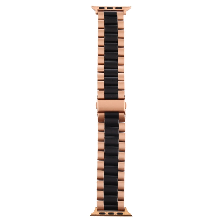 Correa de reloj de acero inoxidable para Apple Watch Series 10 42 mm / 9 y 8 y 7 41 mm / SE 3 y SE 2 y 6 y SE y 5 y 4 40 mm / 3 y 2 y 1 38 mm.