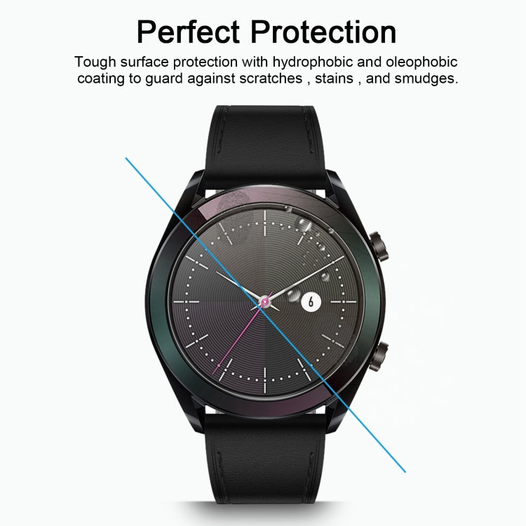 ENKAY Hat-Prince 0.2mm 9H 2.15D Curved Edge Tempered Glass Film for Huawei Watch GT 42mm