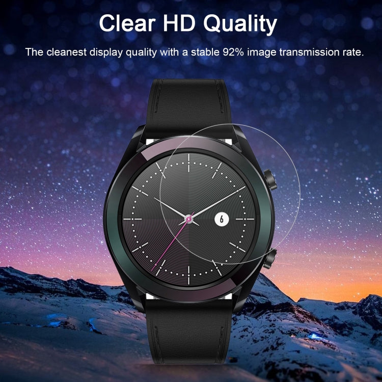 ENKAY Hat-Prince 0.2mm 9H 2.15D Curved Edge Tempered Glass Film for Huawei Watch GT 42mm