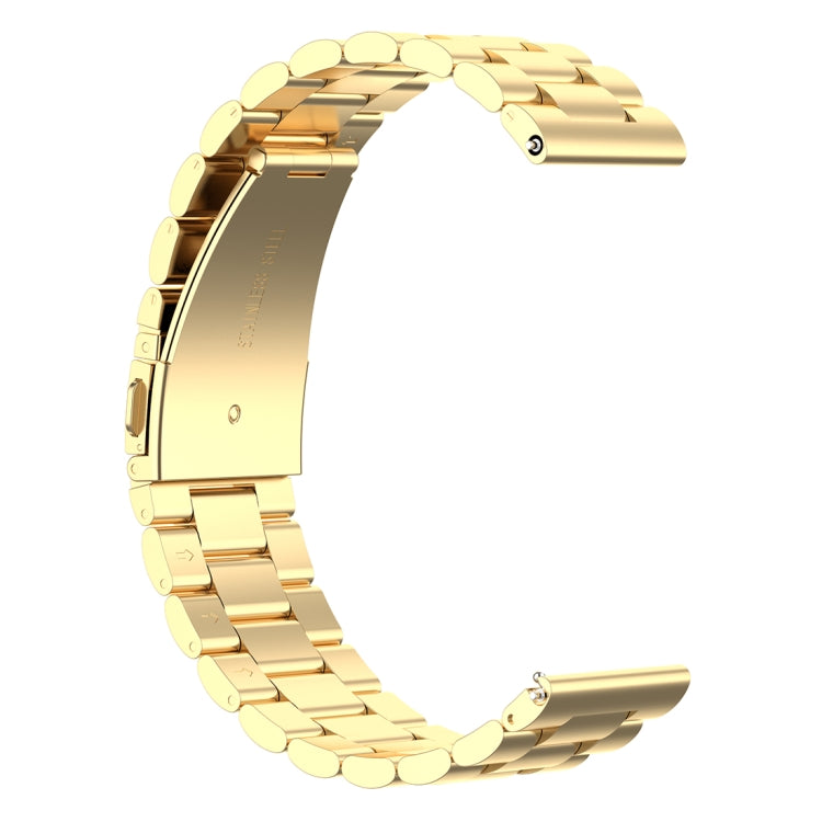 Correa de acero de 18 mm para Fossil Sport para mujer, Charter HR y Gen 4 Q Venture HR.