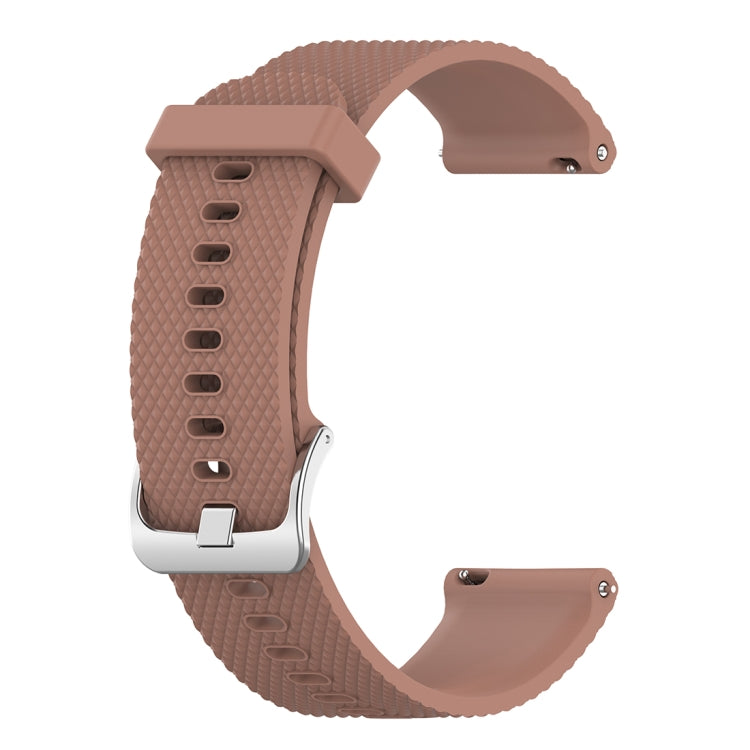 18mm Texture Silicone Wrist Strap Watch Band for Fossil Female Sport / Charter HR / Gen 4 Q Venture HR