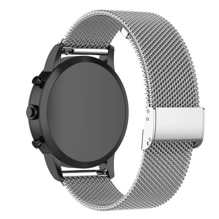 Bracelet de montre en maille métallique 22 mm pour montre connectée hybride Fossil HR, Explorist HR de 4e génération pour homme, sport pour homme