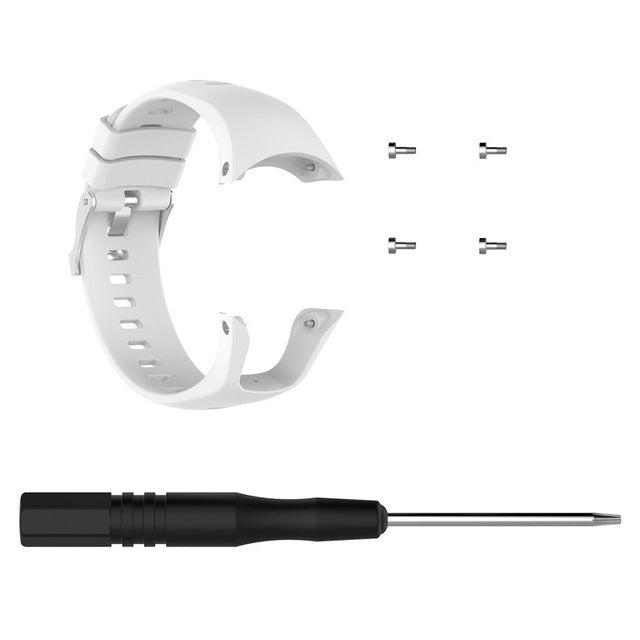 Silicone Watch Band for SUUNTO Trainer Wrist HR