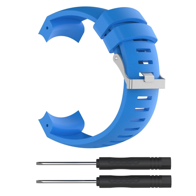 Silicone Watch Band for SUUNTO Core ALU Black