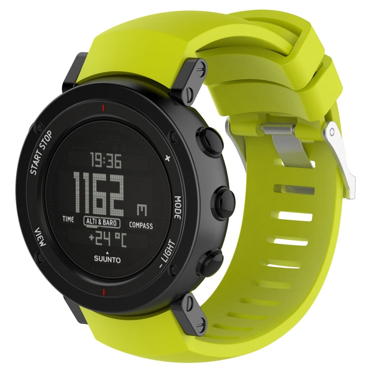 Silicone Watch Band for SUUNTO Core ALU Black