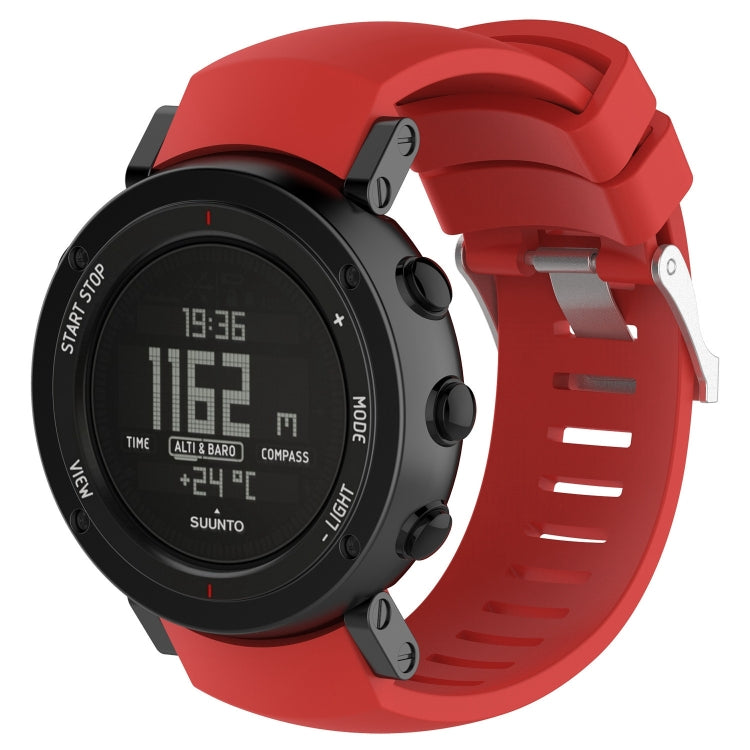 Silicone Watch Band for SUUNTO Core ALU Black
