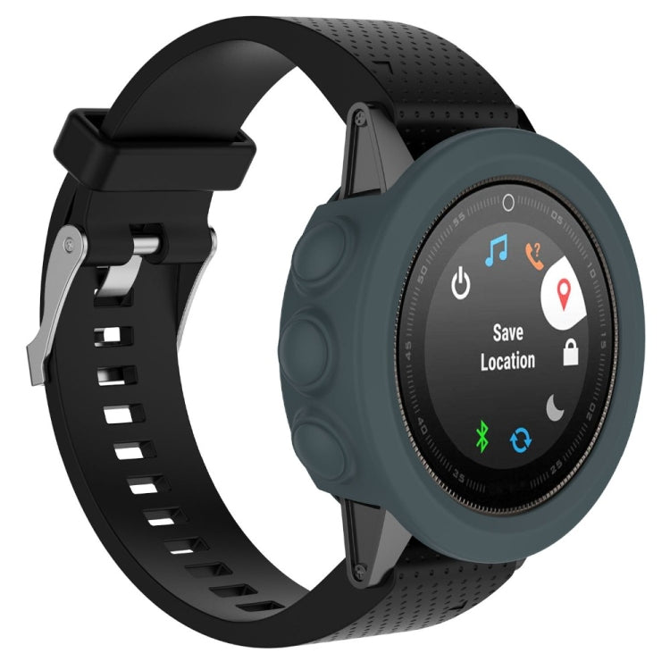 Solid Color Silicone Watch Protective Case for Garmin Fenix 5