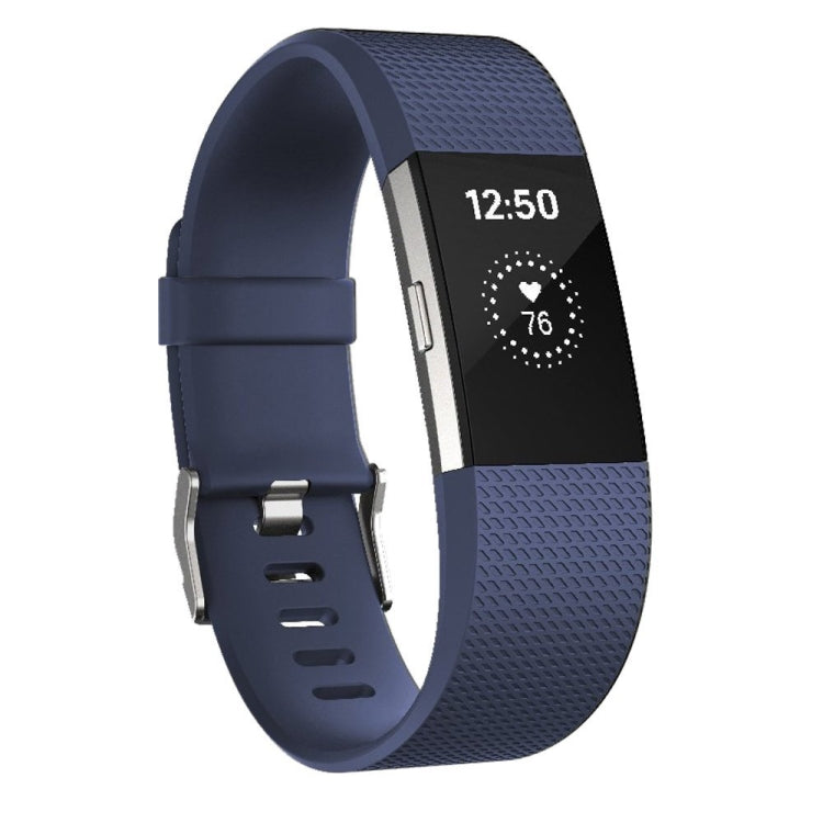 Square Pattern Adjustable Sport Watch Band for FITBIT Charge 2, Size: S, 10.5x8.5cm, S, Grey, S, Blue, S, White, S, Aurora Blue, S, Black, S, Light Pink, S, Mint Green, Coral Red, S, Navy Blue, S, Dark Purple, S, Purple, S, Cyan, S, Pink, S, Red, S, Gr...
