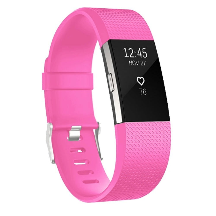 Square Pattern Adjustable Sport Watch Band for FITBIT Charge 2, Size: S, 10.5x8.5cm, S, Grey, S, Blue, S, White, S, Aurora Blue, S, Black, S, Light Pink, S, Mint Green, Coral Red, S, Navy Blue, S, Dark Purple, S, Purple, S, Cyan, S, Pink, S, Red, S, Gr...