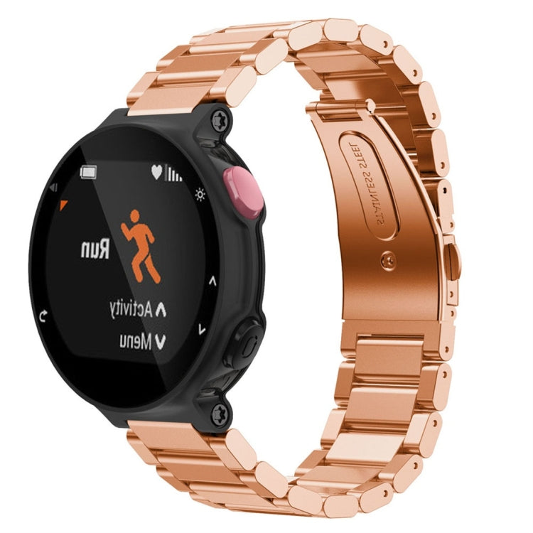 Universal Smart Watch Three Steel Strips Watch Band for Garmin Forerunner 220 / 230 / 235 / 630 / 620 / 735