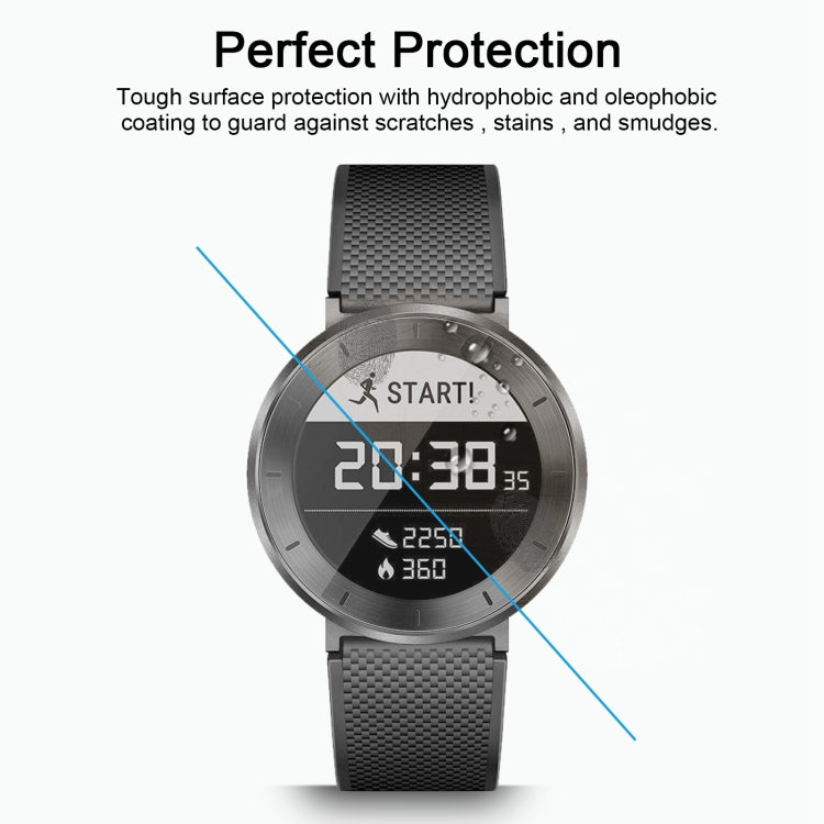 2 PCS ENKAY Hat-Prince for Huawei Honor S1 Smart Watch 0.2mm 9H Surface Hardness 2.15D Explosion-proof Tempered Glass Screen Film