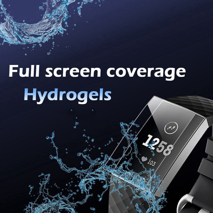 5 PCS for Fitbit Charge 3 / 4 TPU Soft Explosion-proof Screen Film