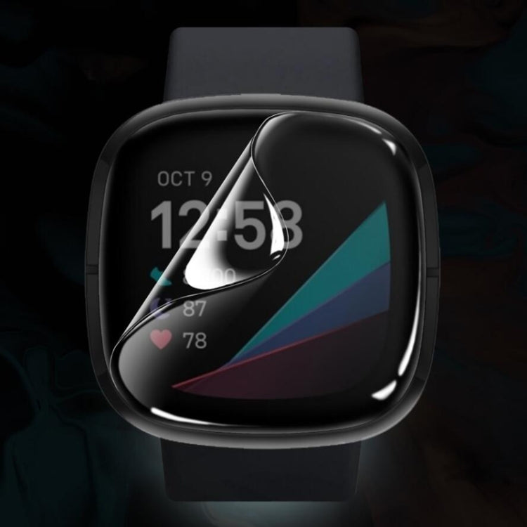 5 PCS for Fitbit Versa 3 / Sense TPU Soft Explosion-proof Screen Film