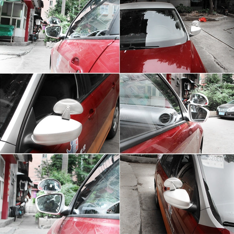 Rear View Blind Spot Mirror Universal Adjustable Wide Angle Auxiliary Mirror, Rear View Blind Spot Mirror