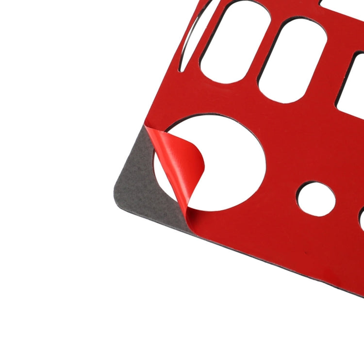 Pegatinas decorativas para panel de reproducción de radio y CD de coche Nissan 350Z 2003-2009, universales para volante a la izquierda y a la derecha.