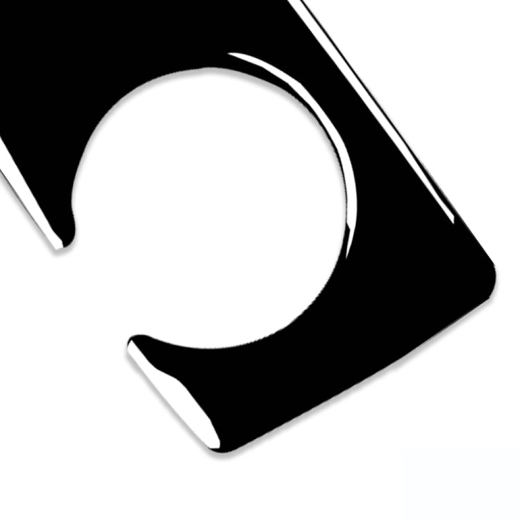 For BMW 5 Series F07 F10 F25 F26 / GT X3 X4 2009-2016 Car Handbrake Below Panel Decorative Sticker, Right Drive, Handbrake Below Panel, Right Drive