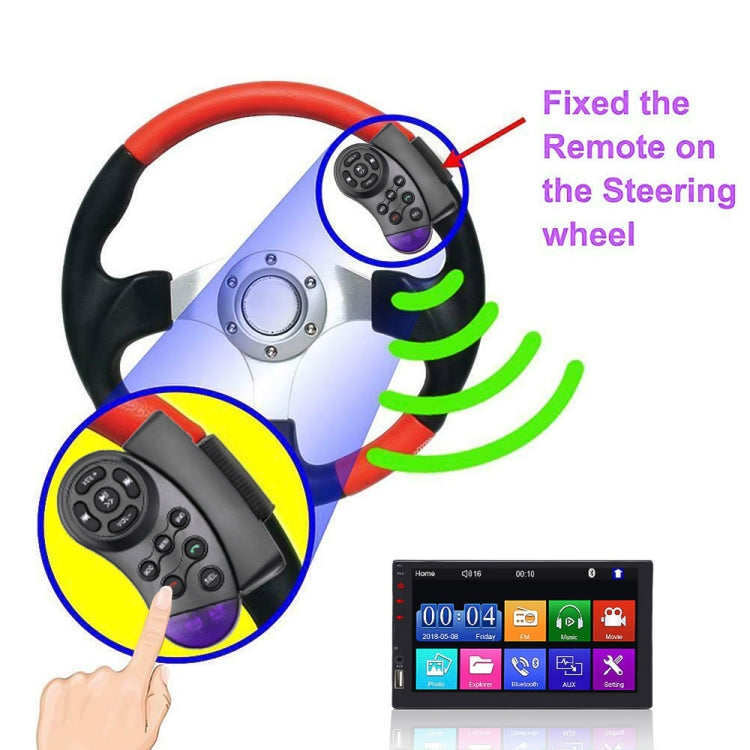 Car 11 Key Multimedia Steering Wheel Remote Controller, 11 Key