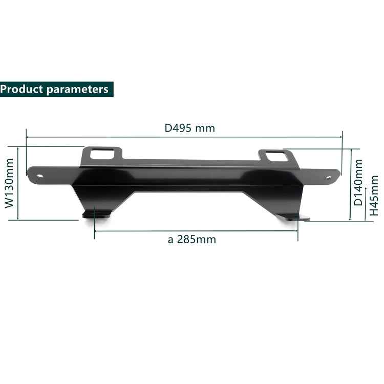 ZL-2064R Car Right Side Rear Seat Isofix Child Seat Interface for Toyota Camry 2006-2013, ZL-2064R