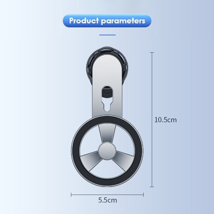 F73 MagSafe Magnetic Suction 360 Degree Rotating Car Phone Holder, F73