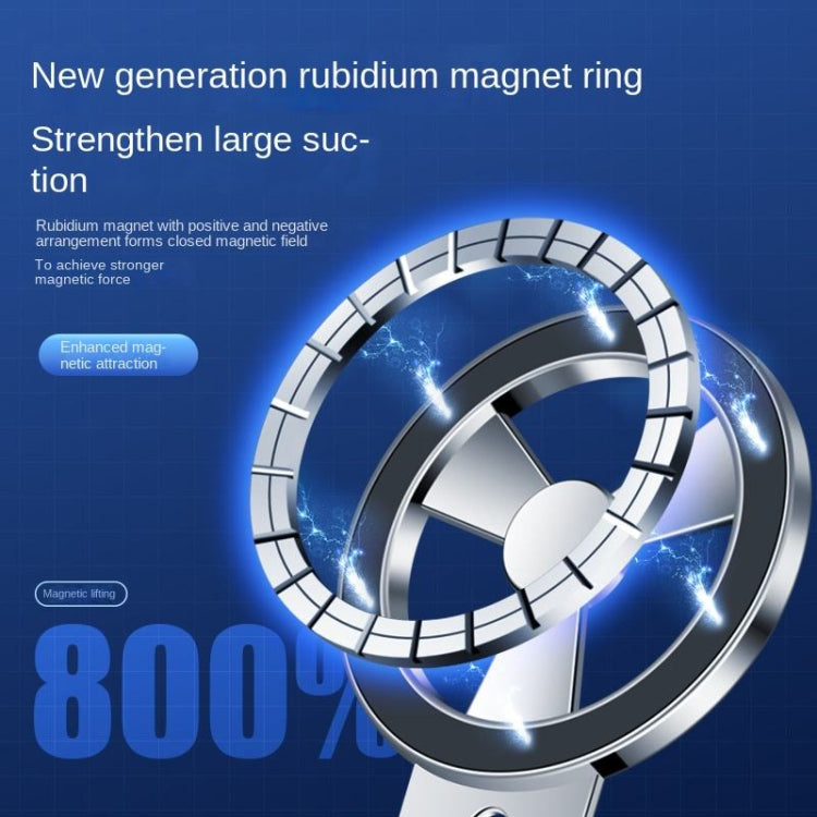 F73 MagSafe Magnetic Suction 360 Degree Rotating Car Phone Holder, F73