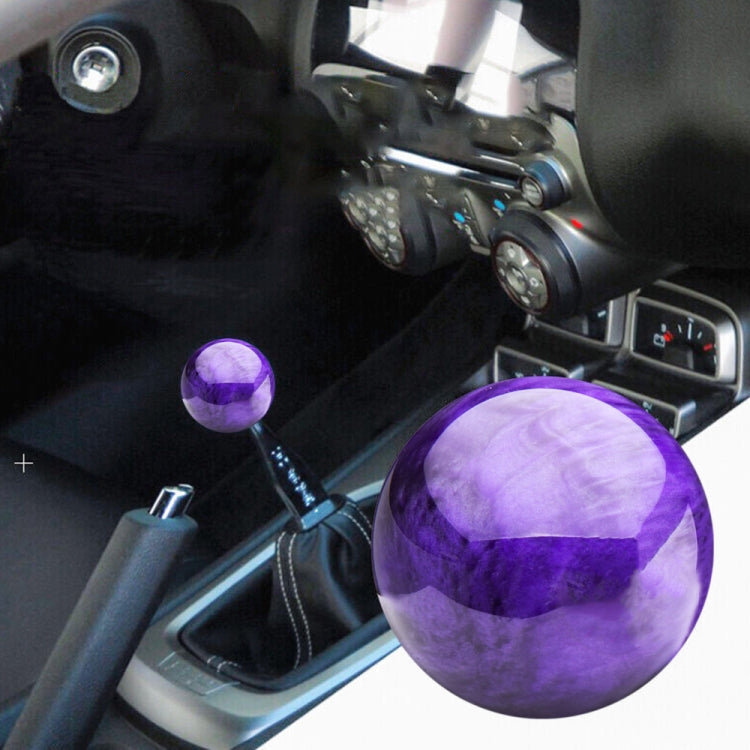 Car Modified Marble Star Gear Head Shifter Cover with Adapter, Light Blue, Purple, Pink, Green, Light Green