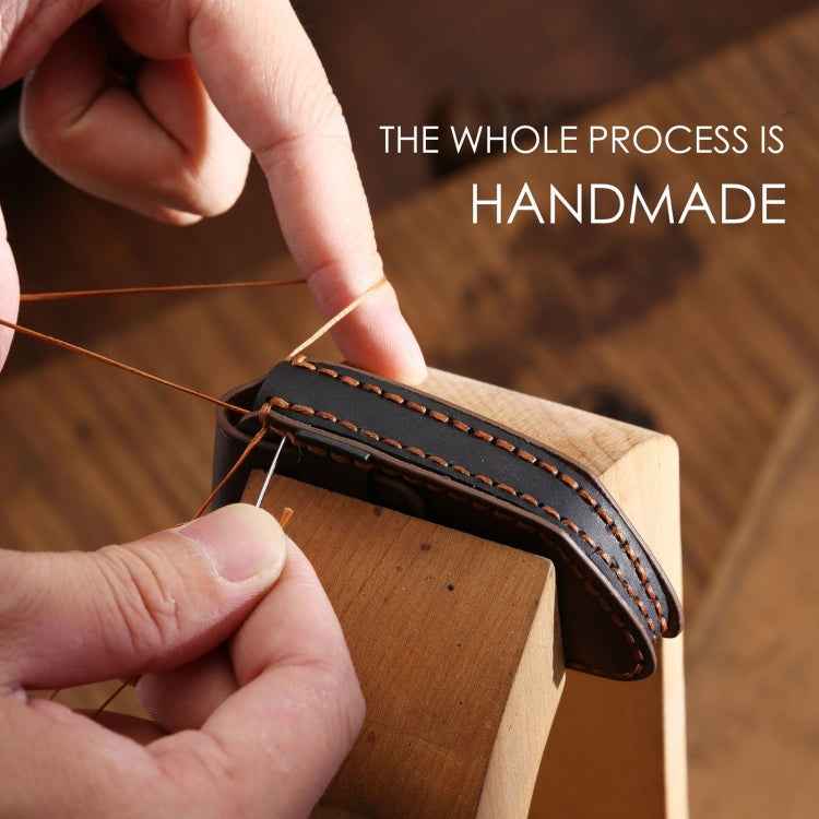 For Kia 5-button Hallmo Car Cowhide Leather Key Protective Cover Key Case, C202