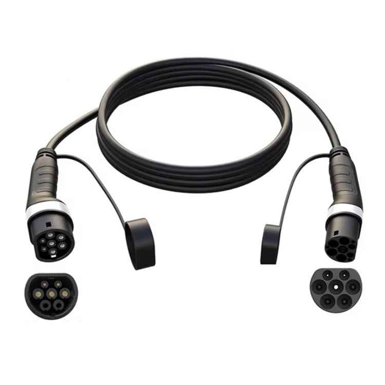 Feyree European Standard New Energy Electric Vehicle Charging Pile Double-ended Extension Cable, 250V 16A