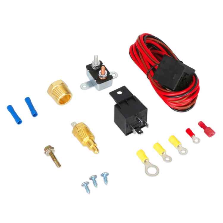 Car Temperature Sensor Switch Electric Cooling Fan Thermostat Wire Harness Assembly