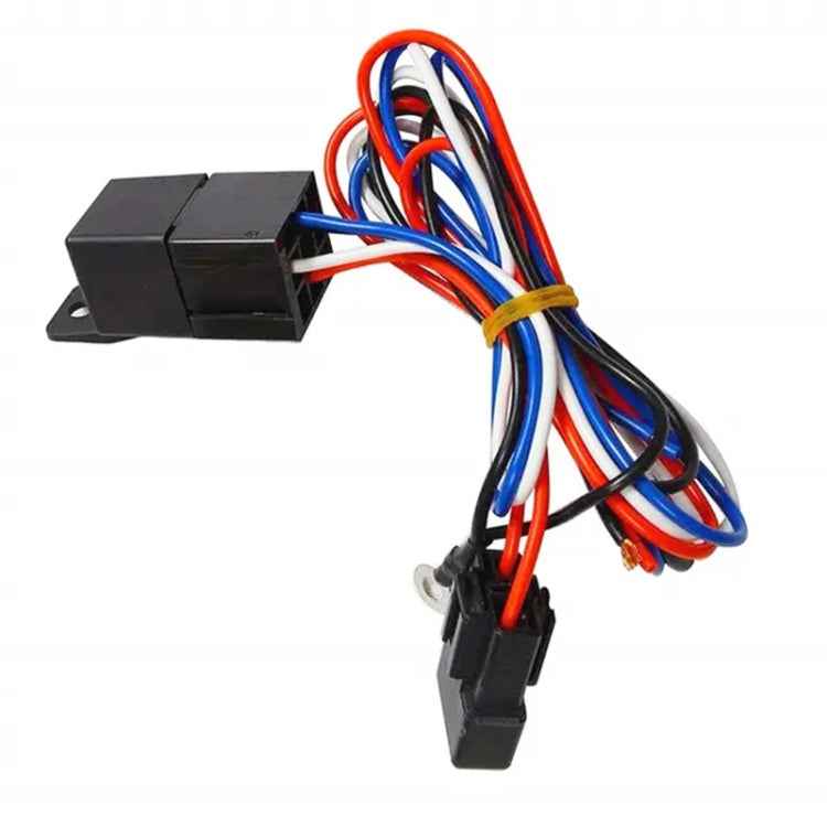 Car 12V 40A 175-185 Degree Electric Cooling Fan Thermostat Temperature Sensor Switch Set