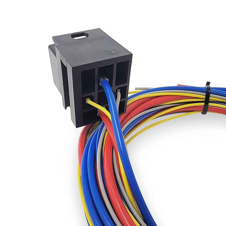 Universal 30A 12V Electric Fuel Pump Relay Kit, 30A 12V