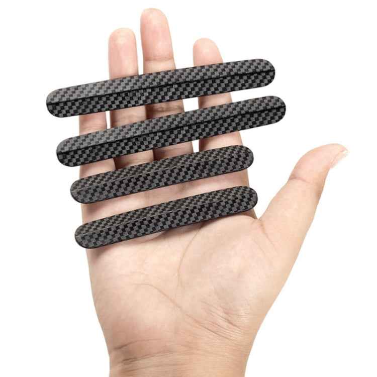 4 in 1 Car Door Anti-Static PC Carbon Fiber Anti-Collision Strip