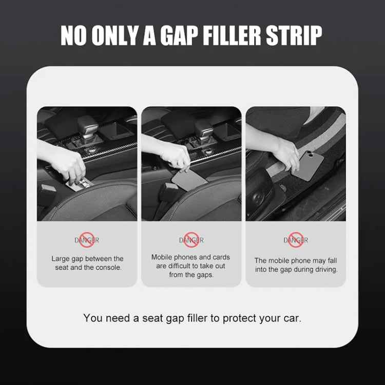 Car Seat Gap Bar Car Interior Armrest Box Gap Leak-proof Filler, Single