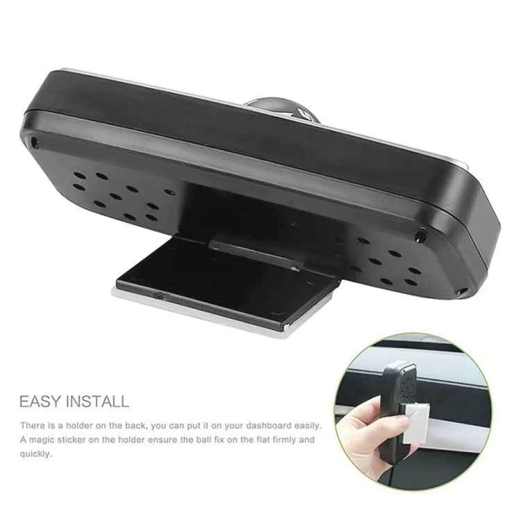 LC-3 3 in 1 Multifunctional Car Compass & Compass Ball & Thermometer, LC-3