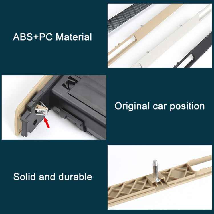 For BMW 3 Series E90 Dashboard Water Cup Holder Decorative Frame