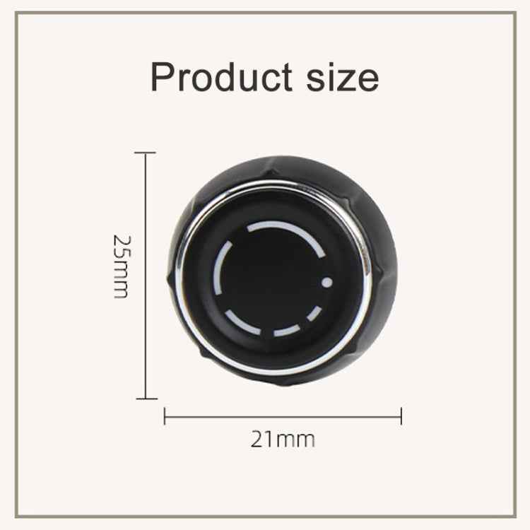 For Porsche Cayenne Car Right CD Player Volume Adjustment Knob Cover 97064292901