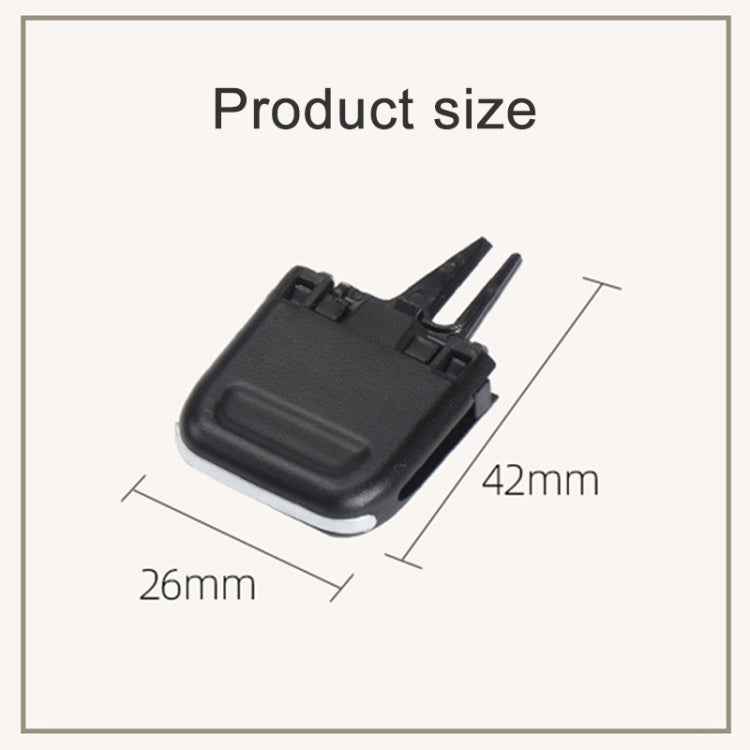 For Porsche Macan Car Middle Air Conditioning Air Outlet Paddle 95B819201B-1, For Porsche Macan Middle