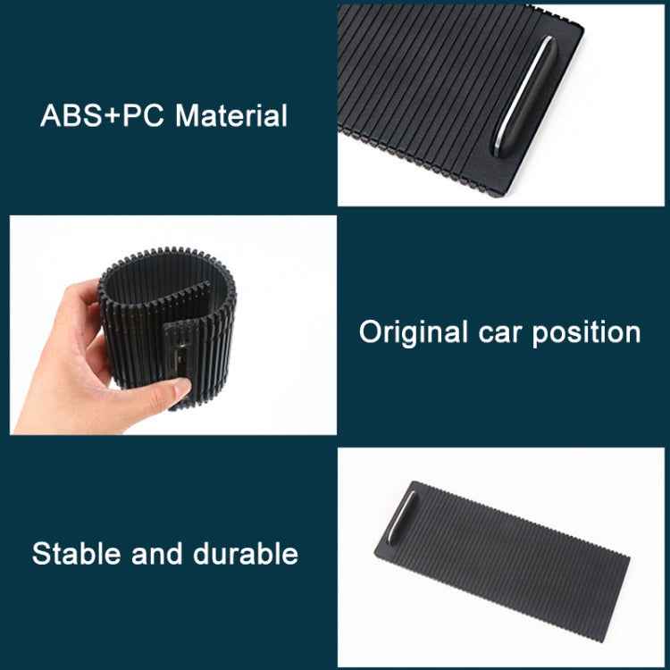 For Volkswagen Golf 7 14-20 Car Central Water Cup Holder Cover, Left Driving, For Golf 7 14-20