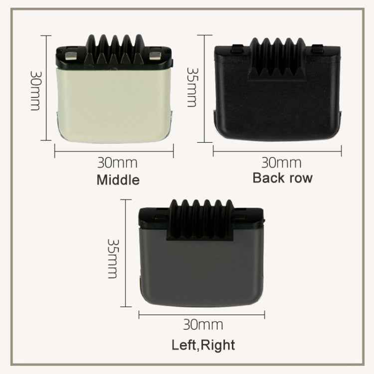 For Lexus ES240 Left-hand Drive Car Middle Air Conditioning Air Outlet Paddle 55660-33210, For Lexus ES240 / ES350 (Black)