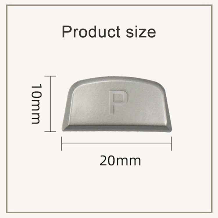 P Key Gear Lever Handball Switch Shift Button for Land Rover Range Rover Jaguar F-TYPE, Left Driving
