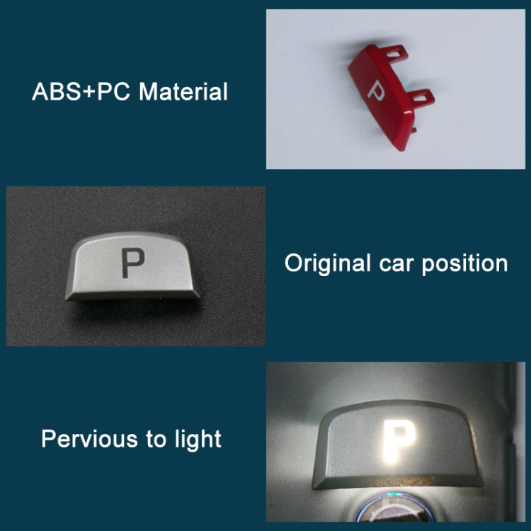 P Key Gear Lever Handball Switch Shift Button for Land Rover Range Rover Jaguar F-TYPE, Left Driving