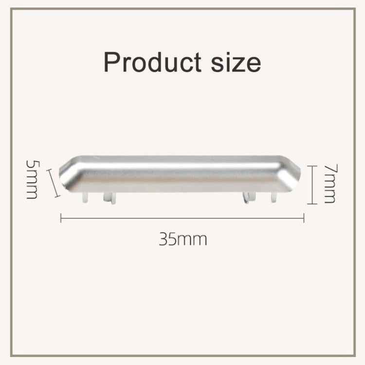 Air Outlet Adjustment Electroplating Strip for Land Rover Range Rover Evoque 2012-2019, Left Driving