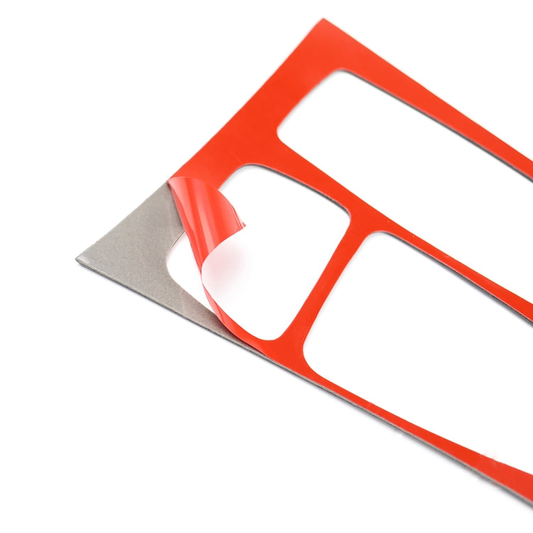 Car Left Drive Gear Panel Decorative Sticker for BMW X5 E70 2008-2013 / X6 E71 2009-2014, For X5 E70 / X6 E71 Low Ver, Left Drive