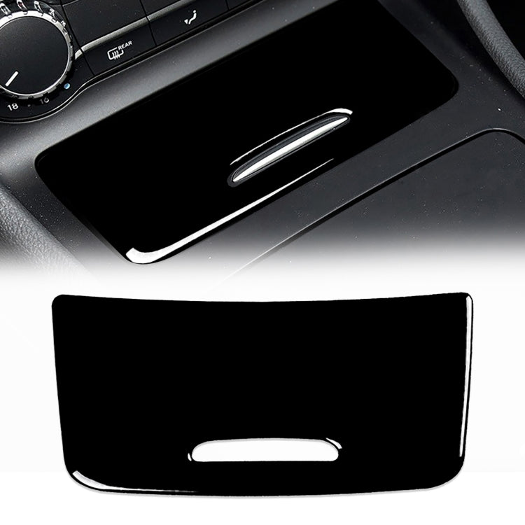 Car Central Storage Box Cover Decorative Sticker For Mercedes-Benz A-class 2013-2018 / CLA 2013-2017 / GLA 2015-2018, Left and Right Drive Universal, For A-class 2013-2018, Storage Box Cover