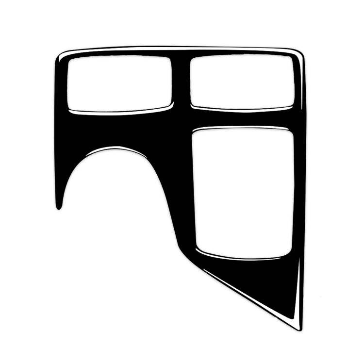 Car Left Drive Central Armrest Box Multimedia Panel Decorative Sticker For Mercedes-Benz GLE 2015-2018/GLS 2016-2018/M-class 2012-2015, For GLE 2015-2018, 49 Multimedia Panel, Left Drive