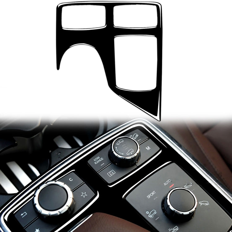 Car Left Drive Central Armrest Box Multimedia Panel Decorative Sticker For Mercedes-Benz GLE 2015-2018/GLS 2016-2018/M-class 2012-2015, For GLE 2015-2018, 49 Multimedia Panel, Left Drive