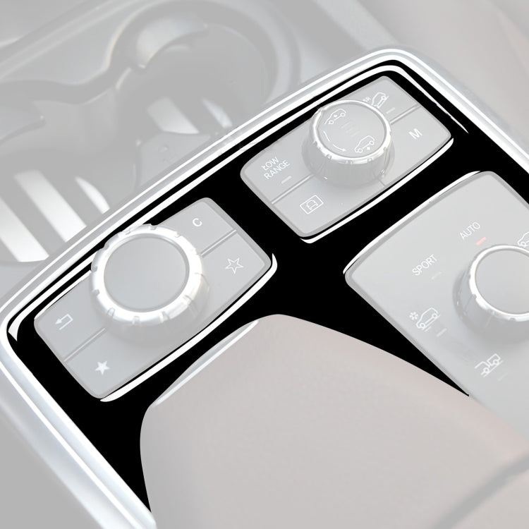 Car Left Drive Central Armrest Box Multimedia Panel Decorative Sticker For Mercedes-Benz GLE 2015-2018/GLS 2016-2018/M-class 2012-2015, For GLE 2015-2018, 49 Multimedia Panel, Left Drive